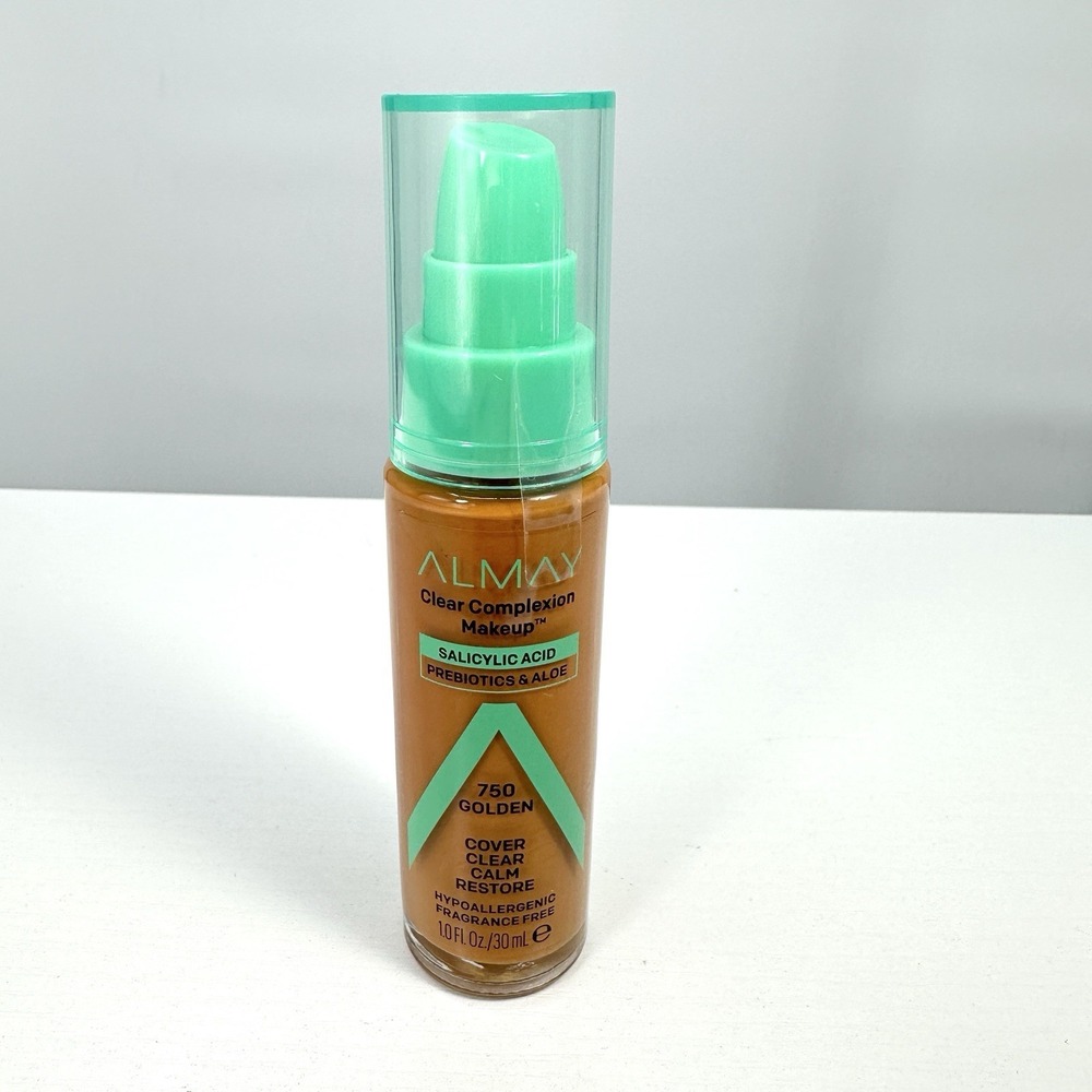 Almay Clear Complexion Makeup Salicylic‎ Acid Probiotics & Aloe #750 Golden